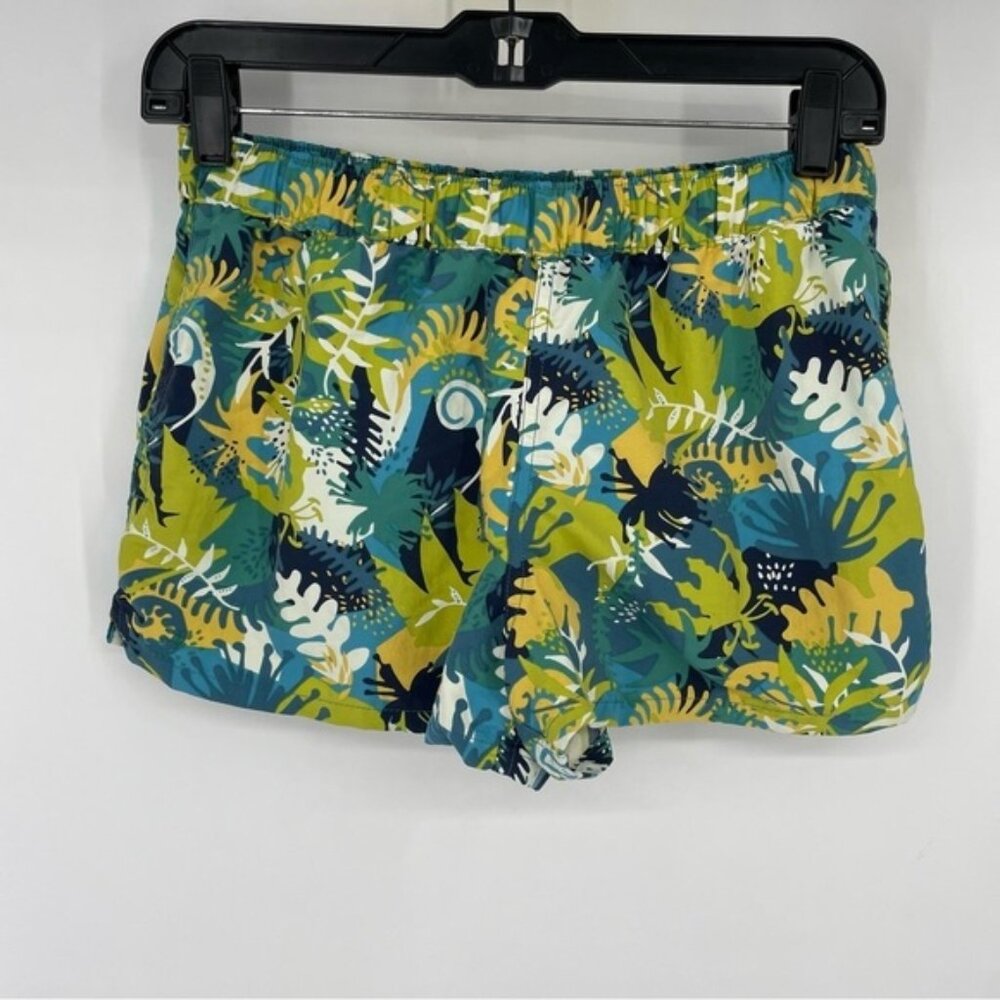 Patagonia Womens Medium Barely Baggies Shorts 2.5” Inseam Tropical Floral 57043